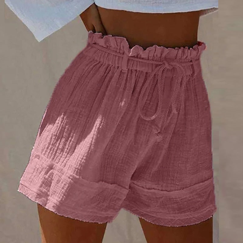 Wynnie Tie Waist Shorts … Blonder Mercantile