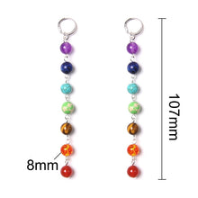 Load image into Gallery viewer, Chakra Drop Earring … Blonder Mercantile