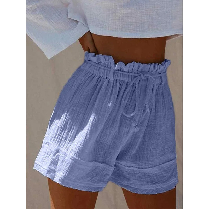 Wynnie Tie Waist Shorts … Blonder Mercantile