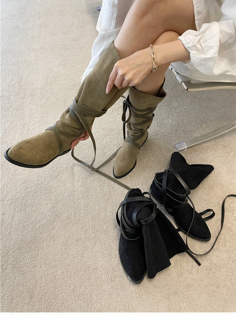 Lindan Lace Boot … Blonder Mercantile