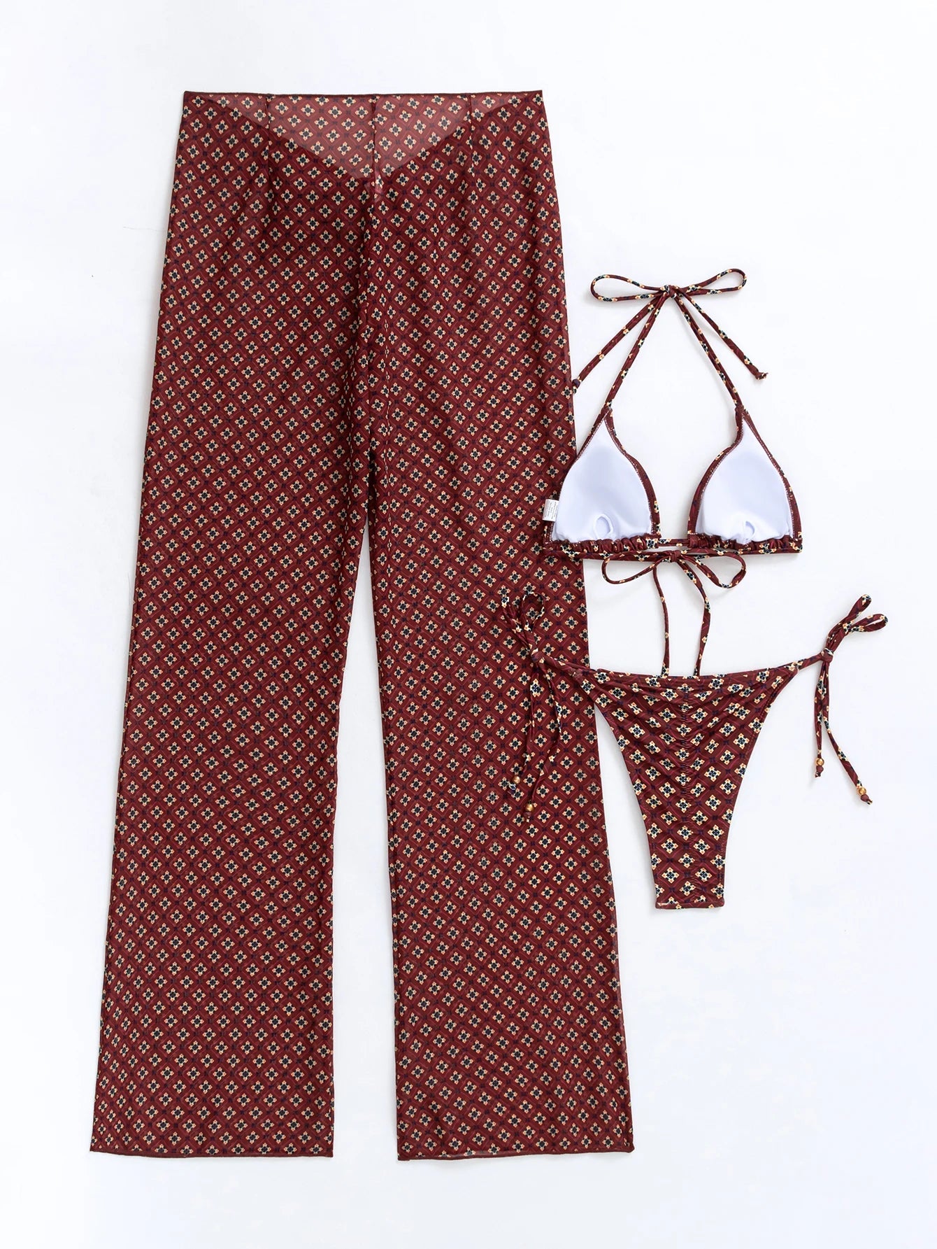 Prive’ Bikini & Pant Set … Blonder Mercantile