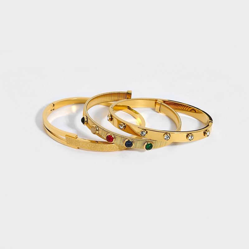 Crystyl Stacking Bangles … Blonder Mercantile