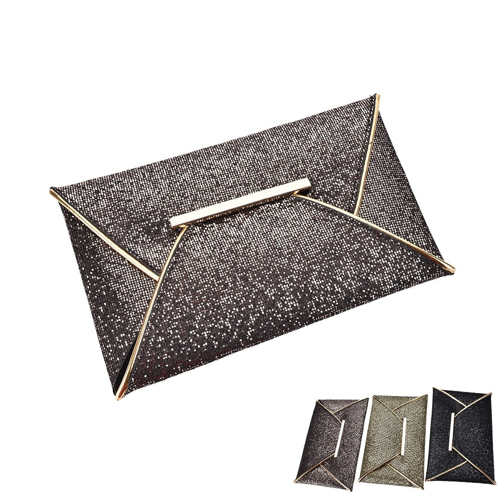 Glitterati Envelope Clutch … Blonder Mercantile