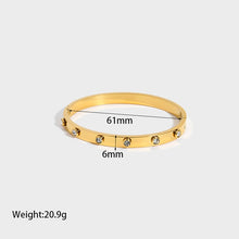 Load image into Gallery viewer, Crystyl Stacking Bangles … Blonder Mercantile