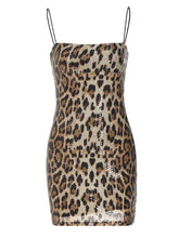 Load image into Gallery viewer, Yvette Leopard Print Dress