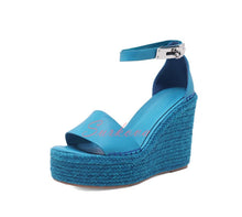 Load image into Gallery viewer, Ty Wedge Sandal … Blonder Mercantile