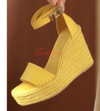 Load image into Gallery viewer, Ty Wedge Sandal … Blonder Mercantile