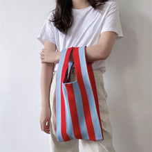 Load image into Gallery viewer, Cabana Stripe Tote … Blonder Mercantile