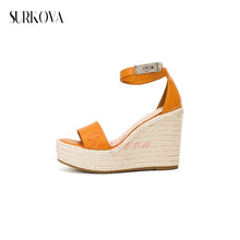 Load image into Gallery viewer, Ty Wedge Sandal … Blonder Mercantile