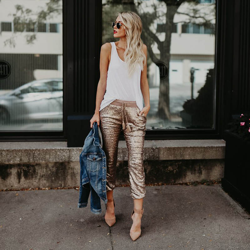 Gretchen Glitter Pants … Blonder Mercantile