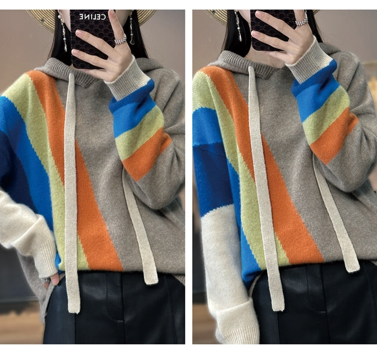Sunset Rainbow Sweater … Blonder Mercantile