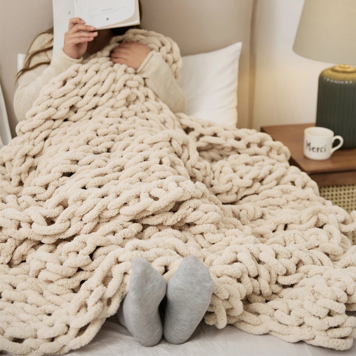 Cozy Chenille Throw