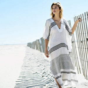 Beach Stripes Caftan … Blonder Mercantile