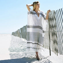 Load image into Gallery viewer, Beach Stripes Caftan … Blonder Mercantile