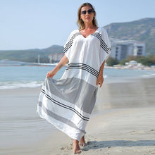 Load image into Gallery viewer, Beach Stripes Caftan … Blonder Mercantile