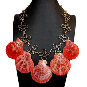 Red Seas Pendant Necklace … Blonder Mercantile