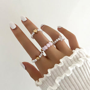 Korinne Ring Set … Blonder Mercantile