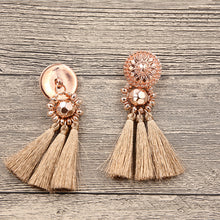 Load image into Gallery viewer, Indiya Tassel Earrings … Blonder Mercantile