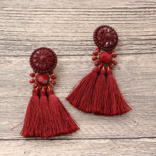 Load image into Gallery viewer, Indiya Tassel Earrings … Blonder Mercantile