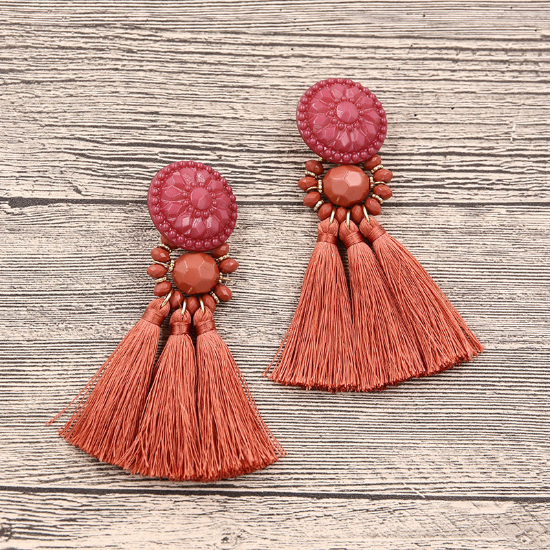 Indiya Tassel Earrings … Blonder Mercantile