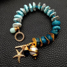 Load image into Gallery viewer, Blue Seas Bracelet … Blonder Mercantile