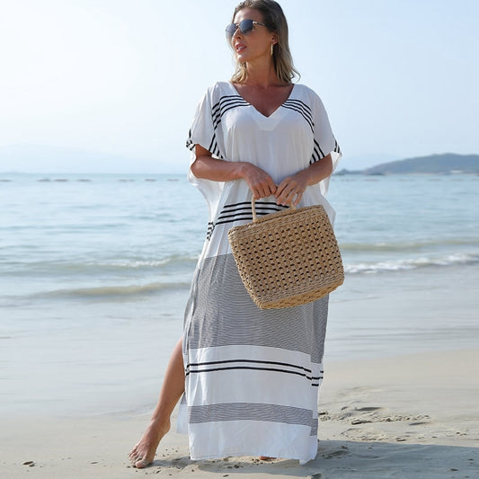 Beach Stripes Caftan … Blonder Mercantile