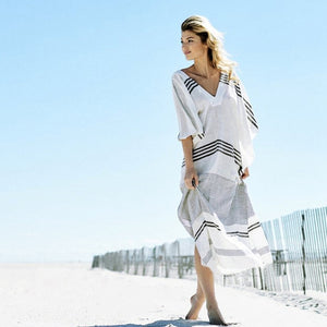 Beach Stripes Caftan … Blonder Mercantile