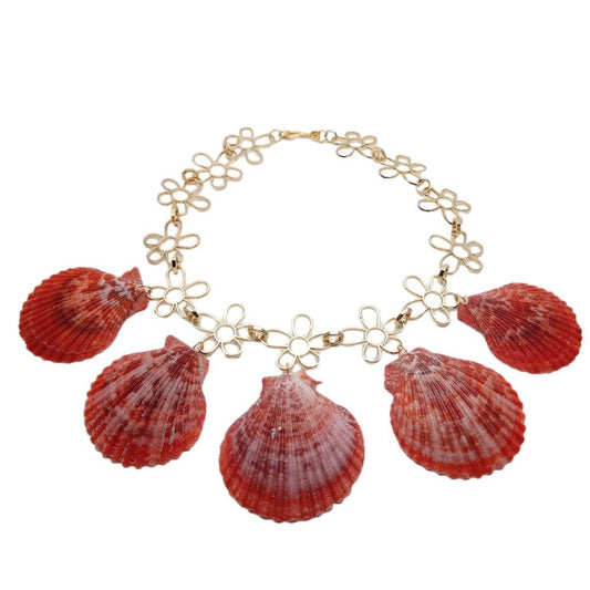 Red Seas Pendant Necklace … Blonder Mercantile