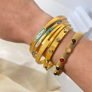 Crystyl Stacking Bangles … Blonder Mercantile