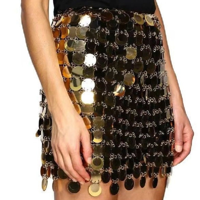 Amsley Sequined Skirt … Blonder Mercantile