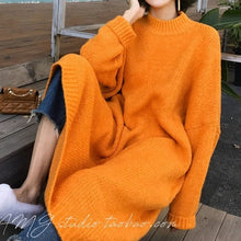 Load image into Gallery viewer, Ollie Oversized Sweater Dress … Blonder Mercantile