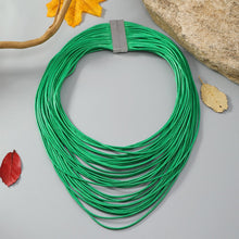 Load image into Gallery viewer, Layered Rainbow Rope Necklace Collection … Blonder Mercantile