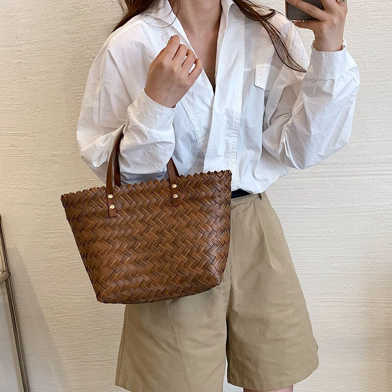 Darby Woven Bag … Blonder Mercantile