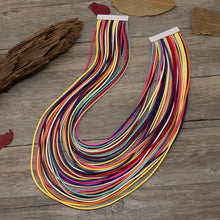 Load image into Gallery viewer, Layered Rainbow Rope Necklace Collection … Blonder Mercantile