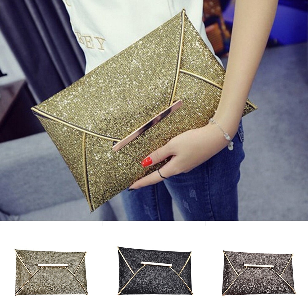 Glitterati Envelope Clutch … Blonder Mercantile