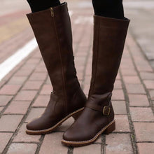Load image into Gallery viewer, Vintage Vibe Tall Biker Boots … Blonder Mercantile