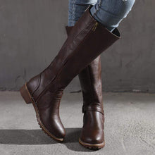 Load image into Gallery viewer, Vintage Vibe Tall Biker Boots … Blonder Mercantile