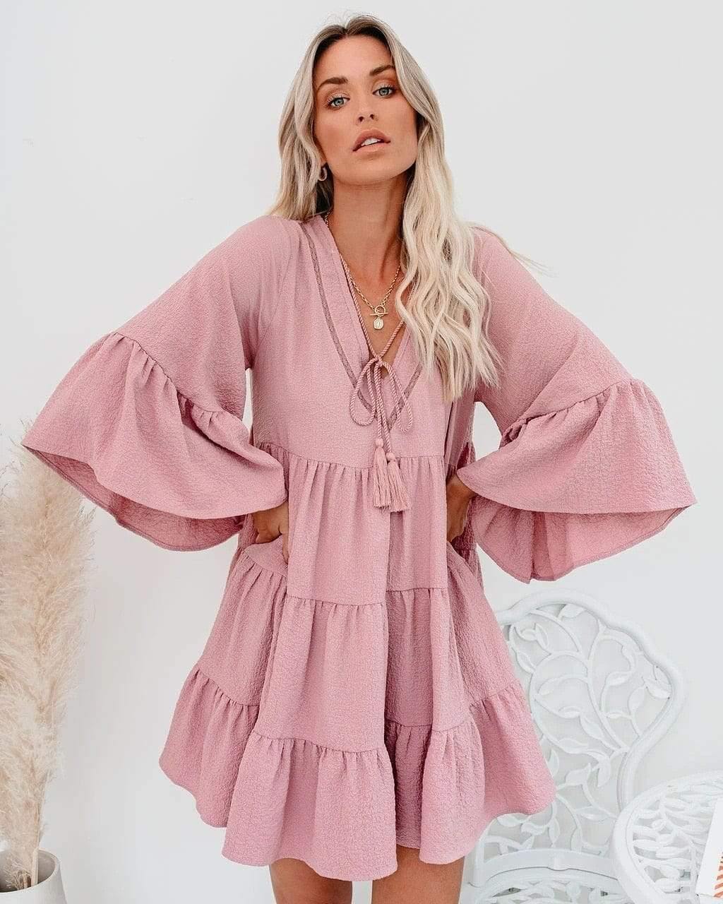 Blonder Mercantile dress Fiona Pastel Flared Mini