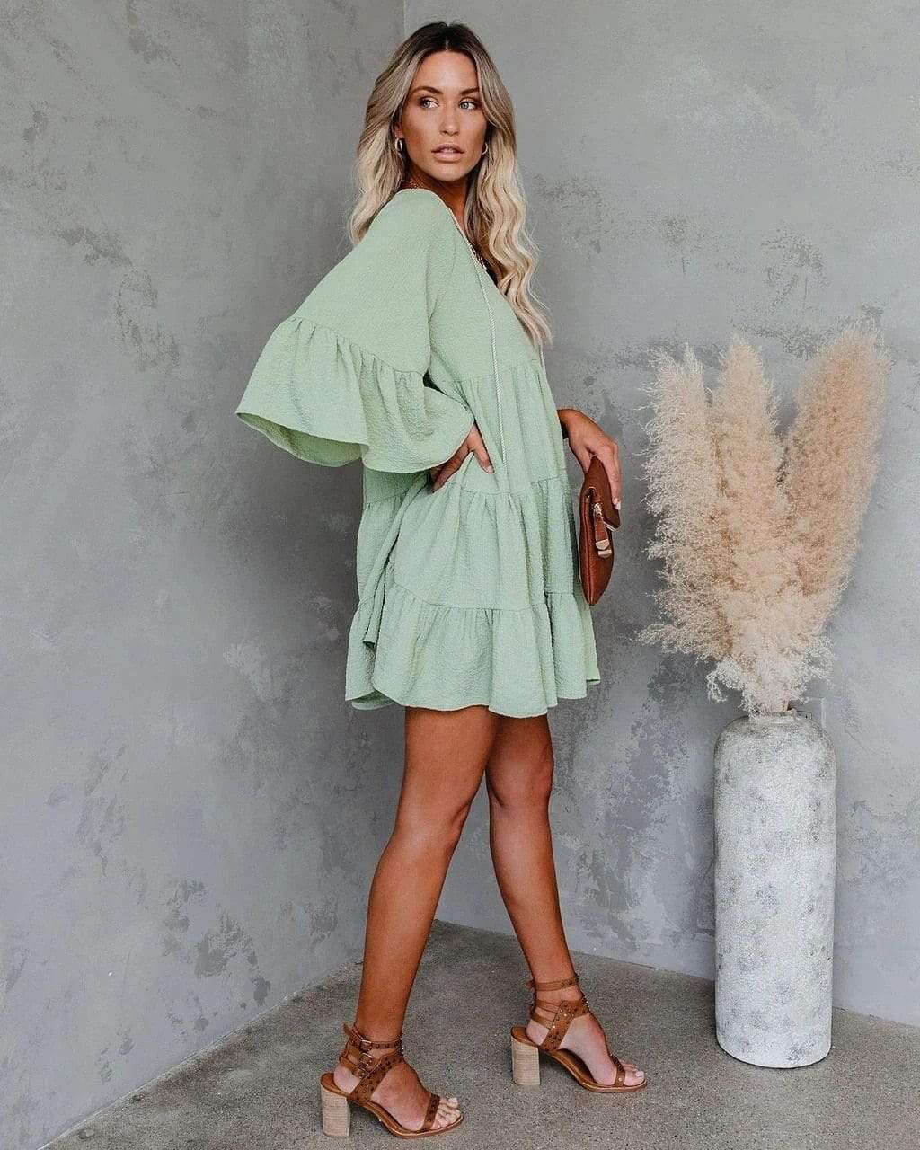 Blonder Mercantile dress Fiona Pastel Flared Mini