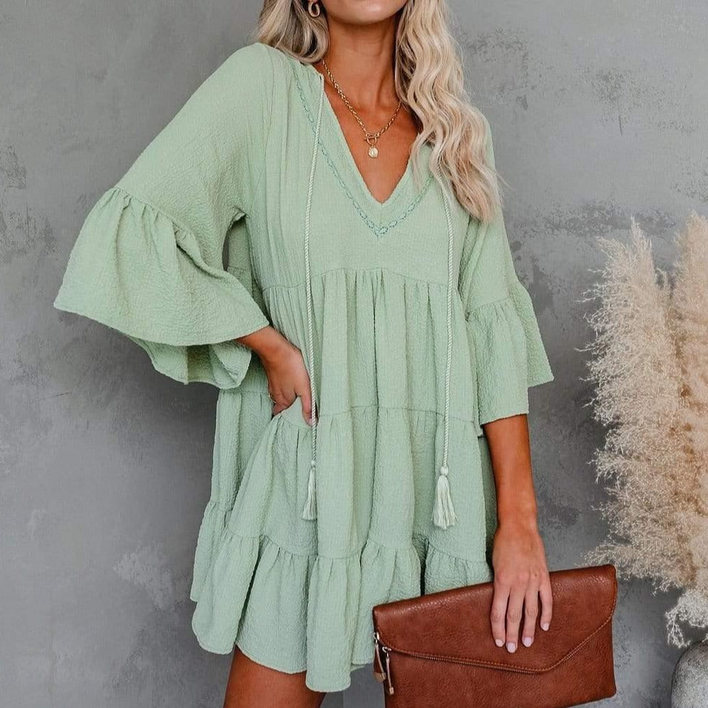 Blonder Mercantile dress Fiona Pastel Flared Mini