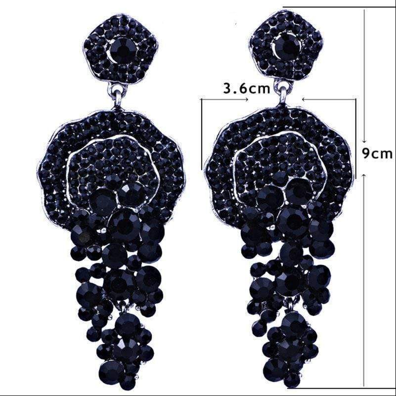 Dangling Beaded Cluster Earrings … Blonder Mercantile