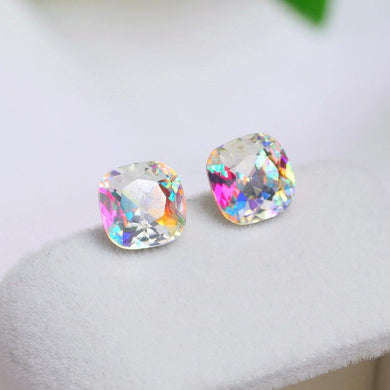 Hologram Crystal Stud Earrings … Blonder Mercantile