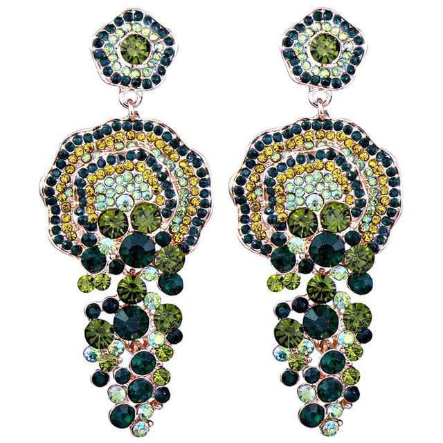 Dangling Beaded Cluster Earrings … Blonder Mercantile