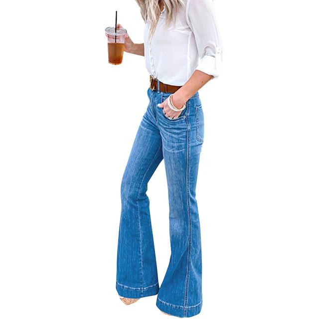 Cleo Basic Bootcut Jeans … Blonder Mercantile