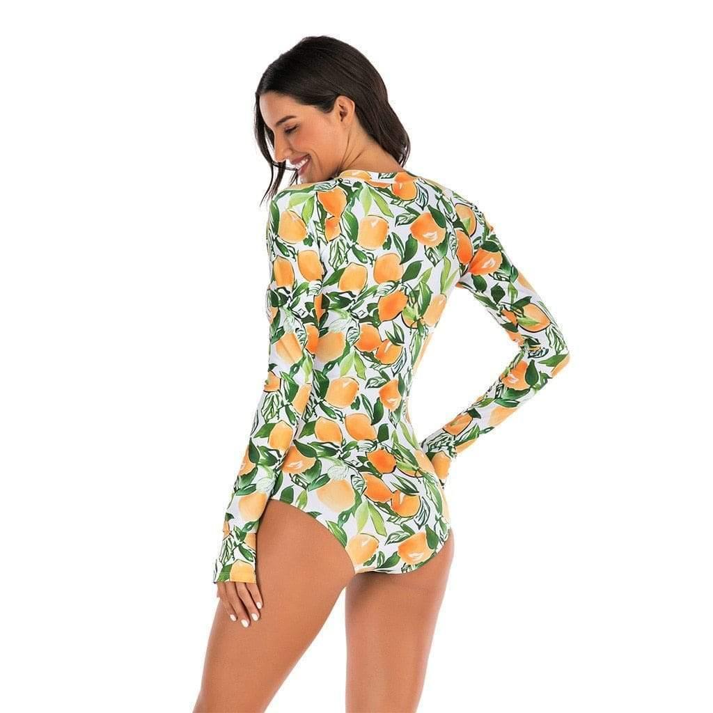 Raylee Retro Citrus Swim Suit … Blonder Mercantile