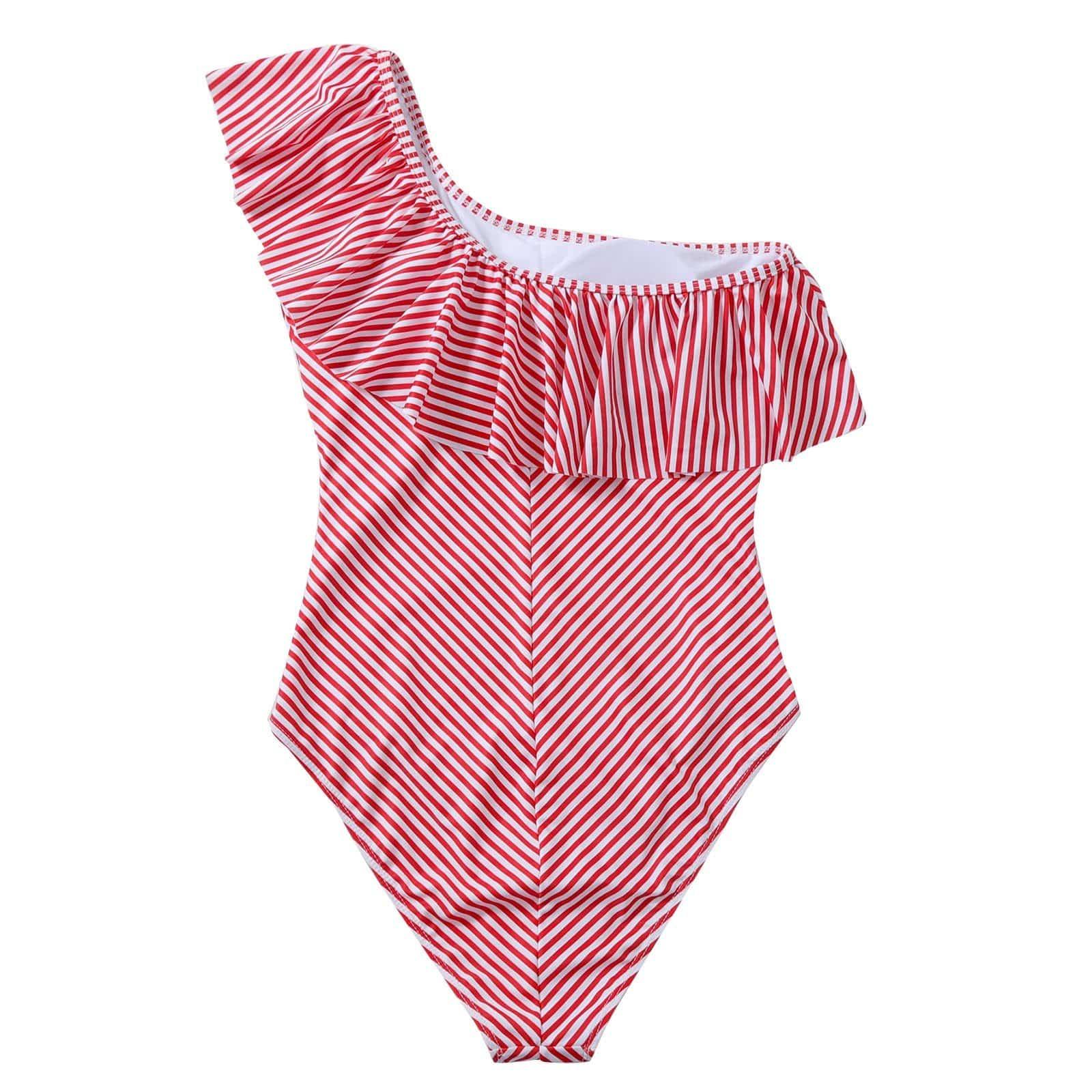 Solana Striped One Piece Swimsuit … Blonder Mercantile