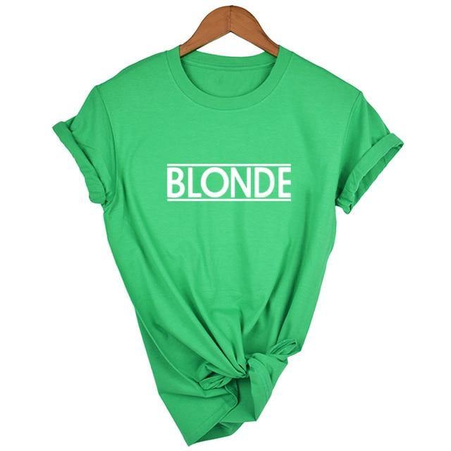 BLONDE T Shirt … Blonder Mercantile