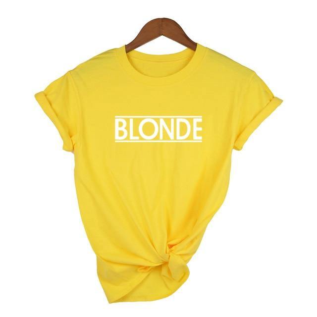 BLONDE T Shirt … Blonder Mercantile