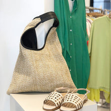 Load image into Gallery viewer, Marnie Rattan Tote … Blonder Mercantile