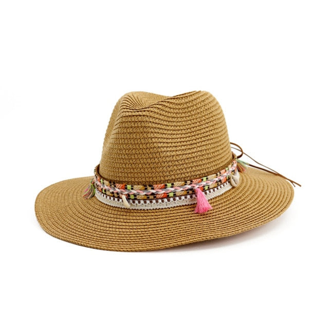 Tallie Fedora with Tassels … Blonder Mercantile